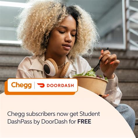 Feb 2, 2023 DoorDash is a brand beloved by our users, and through this partnership, we will not only be able to offer them additional value with free DashPass membership, but also help to alleviate some of the everyday stressors of being a college student, said Mitch Spolan, EVP of Partnerships at Chegg. . Chegg doordash